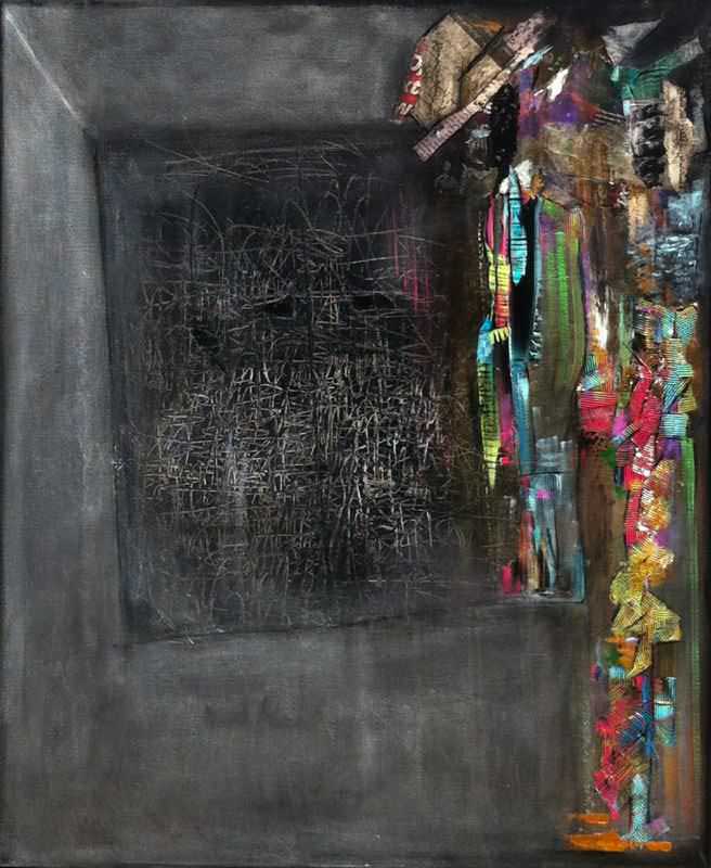 - peinture acrylique sur toile - cm x cm