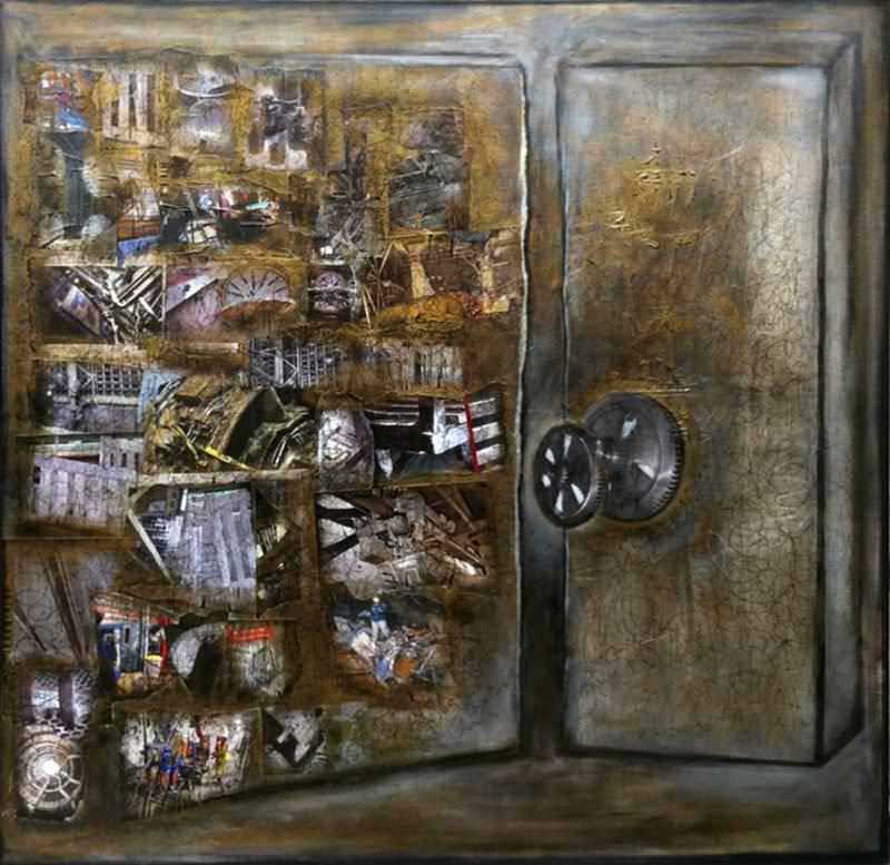 - peinture acrylique sur toile - cm x cm