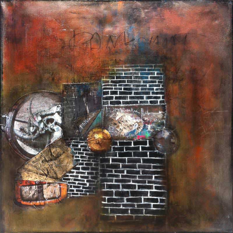 - peinture acrylique sur toile - cm x cm