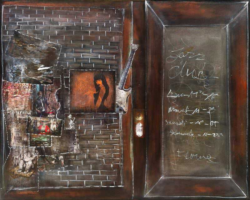 - peinture acrylique sur toile - cm x cm